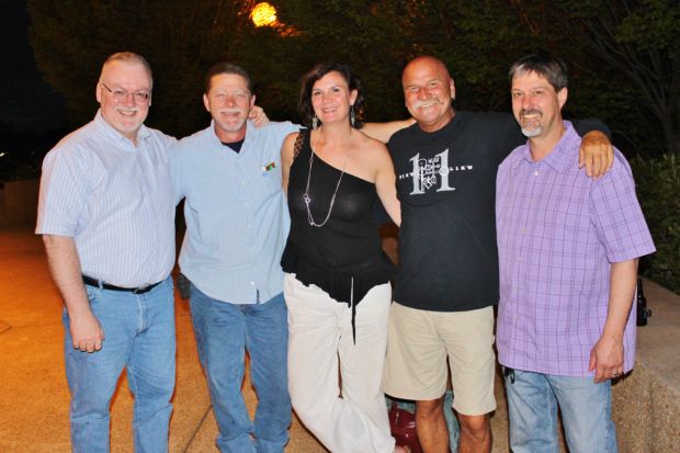 Brian Willis, Russell Rench, Ed Belling, Marion Berktold, Jack Semelsberger (Pickin' Lickin' Band)